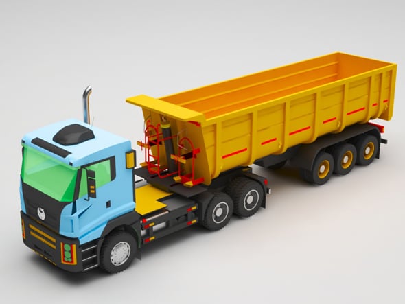 Truck - 3DOcean Item for Sale