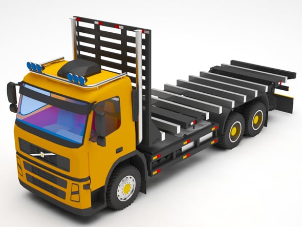 Truck - 3DOcean Item for Sale