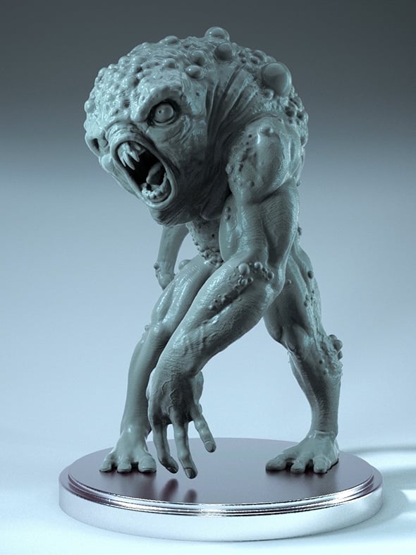 Crooked Monster - 3DOcean Item for Sale