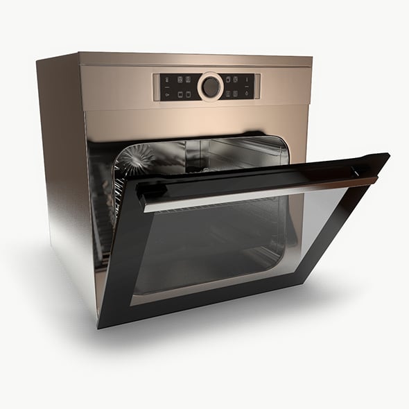 Bosch HBG634BS1B Serie 8 Multifunction Electric Built-in Single Oven - 3DOcean Item for Sale