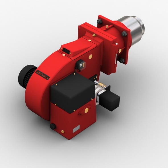 Gas Burner - 3DOcean Item for Sale