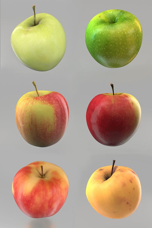 Apples - 3DOcean Item for Sale