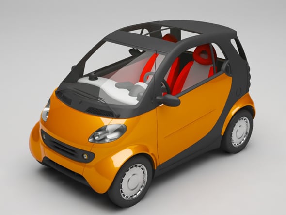 Smart car - 3DOcean Item for Sale
