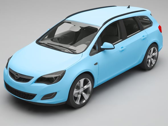 Opel car - 3DOcean Item for Sale