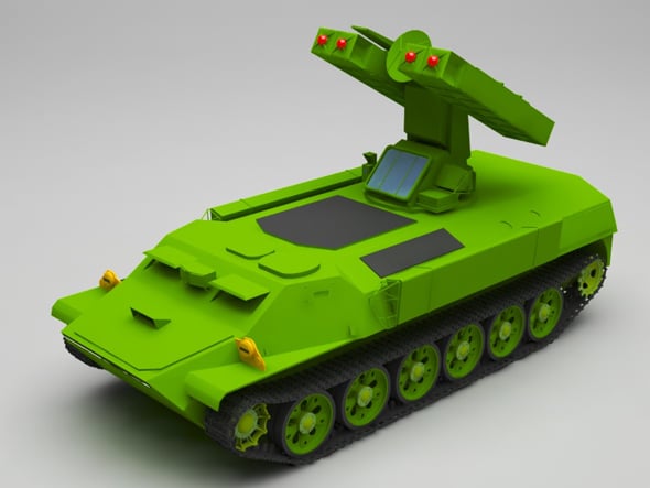 Military truck - 3DOcean Item for Sale