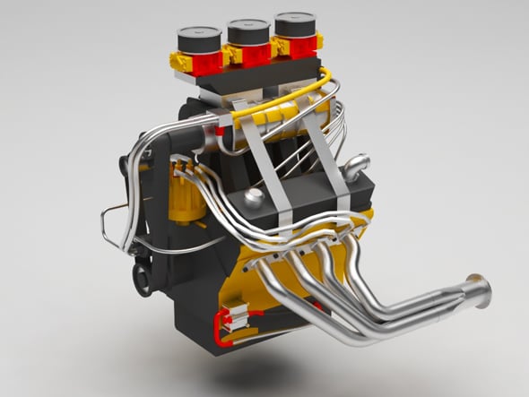 Engine - 3DOcean Item for Sale