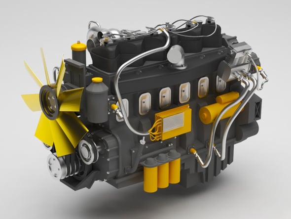 Engine - 3DOcean Item for Sale