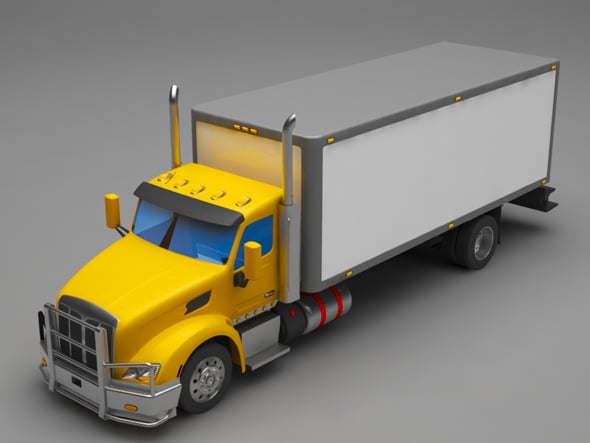 Truck - 3DOcean Item for Sale