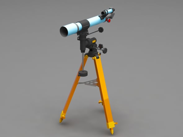 telescope - 3DOcean Item for Sale