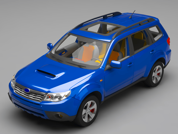 Subaru Forester - 3DOcean Item for Sale