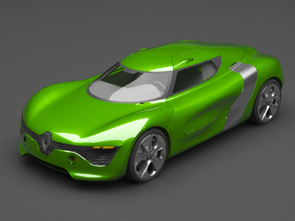Renault dezir - 3DOcean Item for Sale
