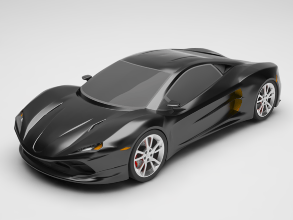 Python car - 3DOcean Item for Sale