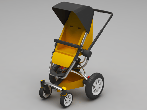 pram - 3DOcean Item for Sale