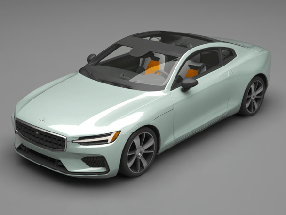Polestar car - 3DOcean Item for Sale