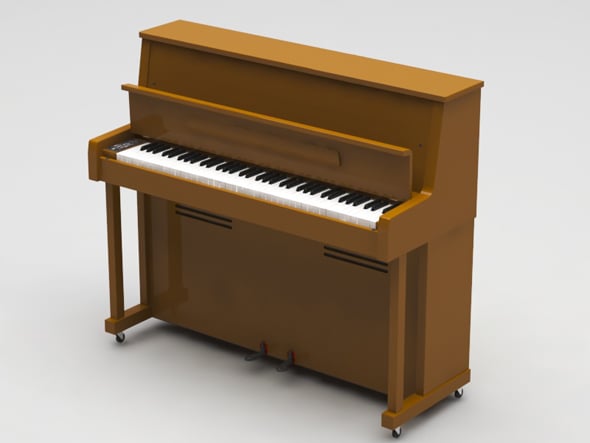 piano - 3DOcean Item for Sale
