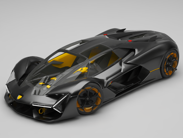 Lamborghini Terzo Milleneo - 3DOcean Item for Sale