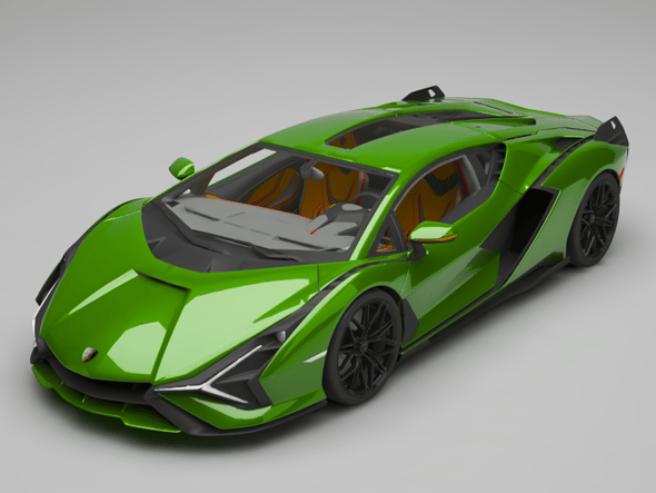 Lamborghini Sian - 3DOcean Item for Sale