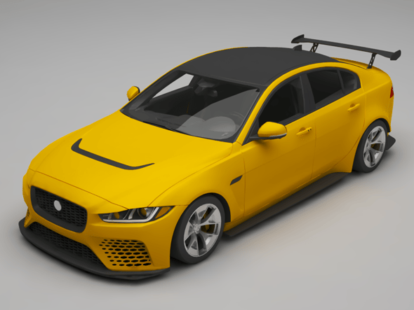 Jaguar XE SV - 3DOcean Item for Sale