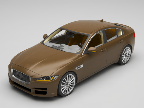 Jaguar XE - 3DOcean Item for Sale