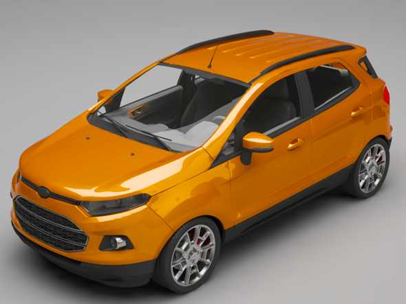 SUV car - 3DOcean Item for Sale