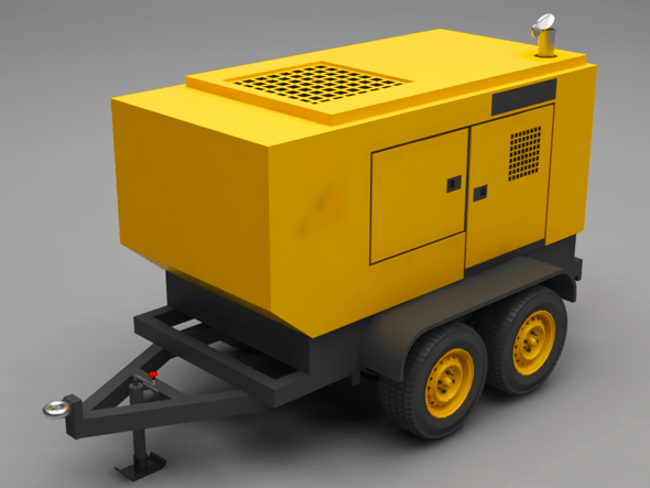 Diesel Genirator - 3DOcean Item for Sale