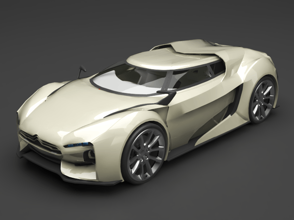 Citroen GT - 3DOcean Item for Sale