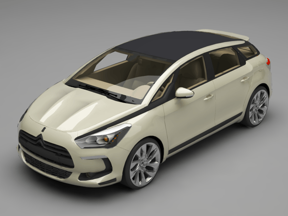 Citroen DS5 - 3DOcean Item for Sale