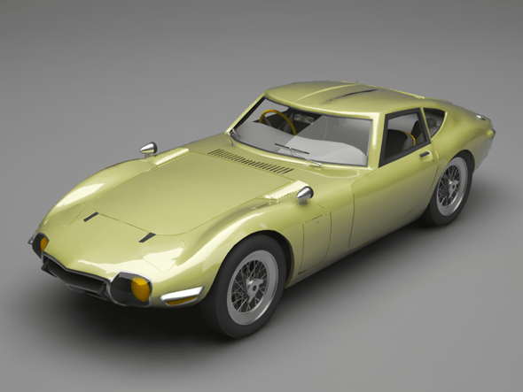Toyota 2000gt - 3DOcean Item for Sale