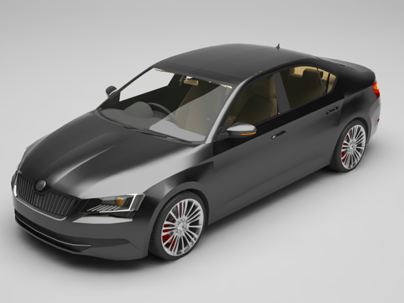 skoda - 3DOcean Item for Sale