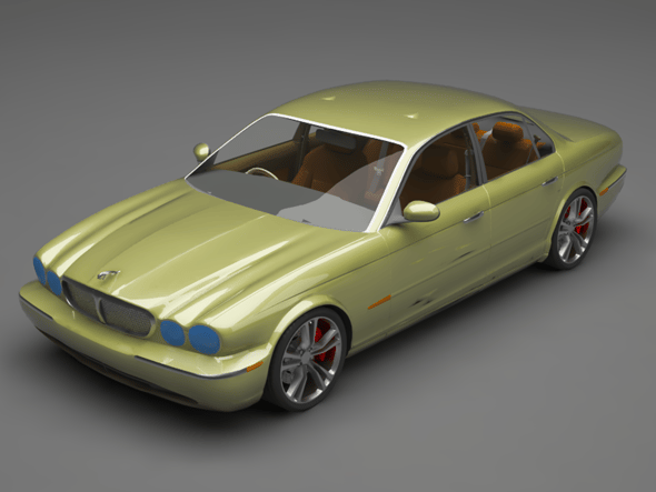Jaguar XJ - 3DOcean Item for Sale