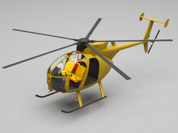 Helicopter - 3DOcean Item for Sale