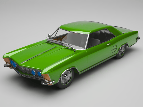 Buick riviera - 3DOcean Item for Sale