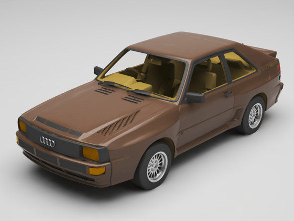 Audi quattro - 3DOcean Item for Sale