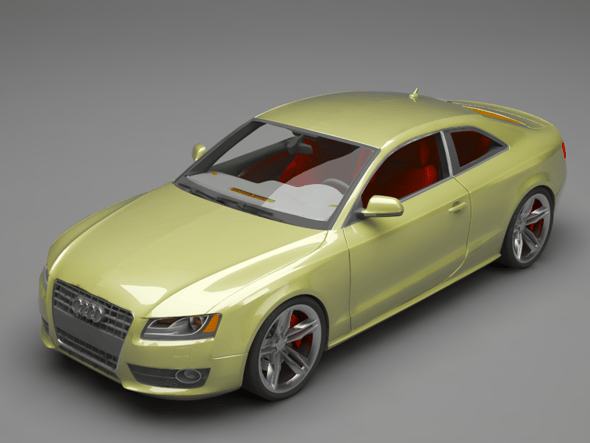 Audi A5 Coupe - 3DOcean Item for Sale