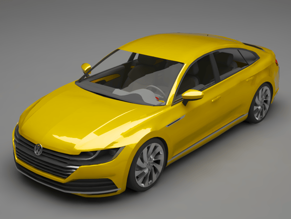 Volkswagon arteon - 3DOcean Item for Sale