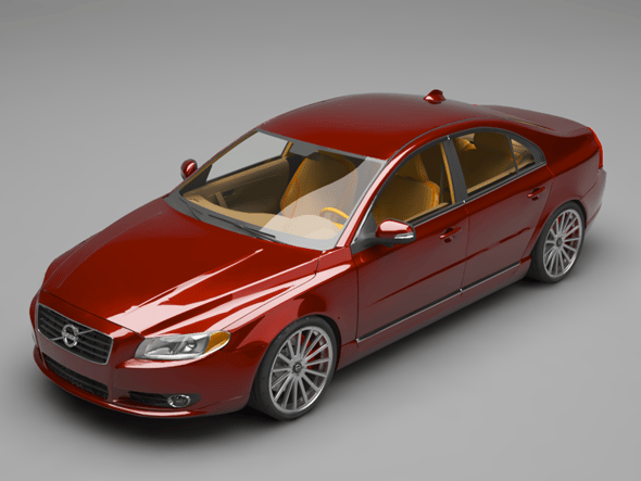 Volvo S80 - 3DOcean Item for Sale