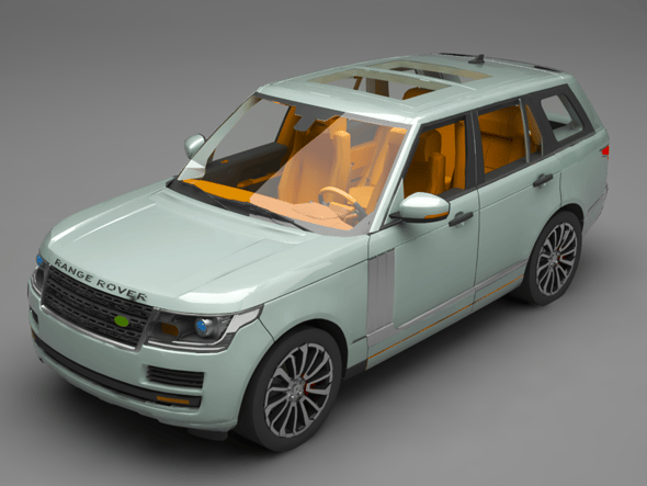 Range Rover - 3DOcean Item for Sale