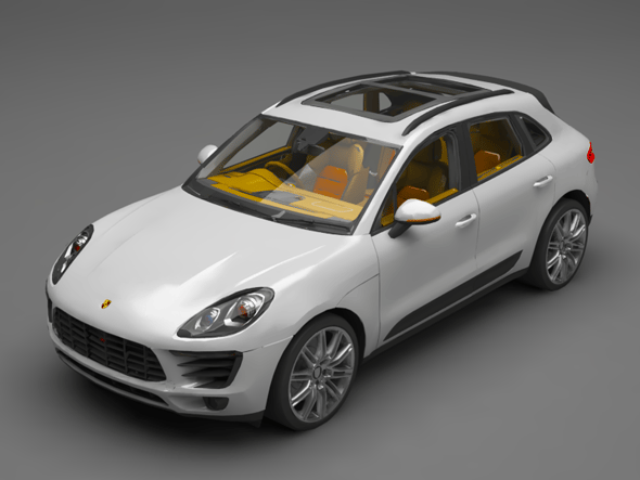 Porsche Macan - 3DOcean Item for Sale
