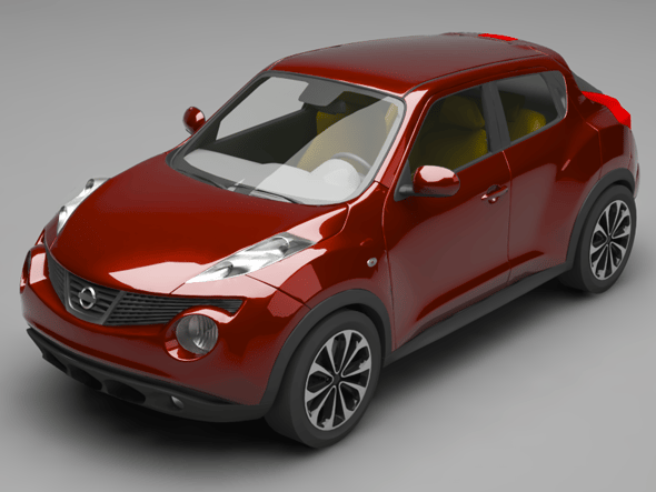 Nissan Juke - 3DOcean Item for Sale