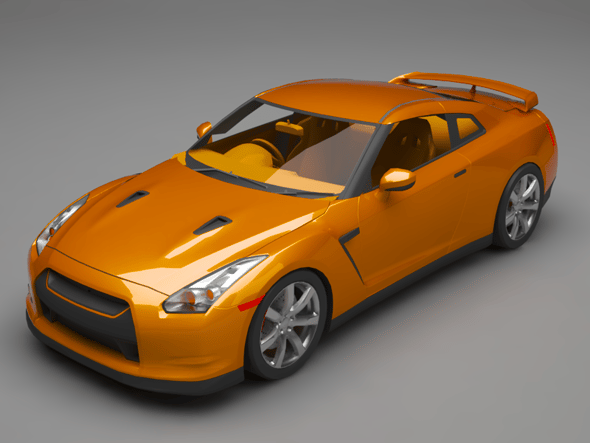 Nissan GTR - 3DOcean Item for Sale