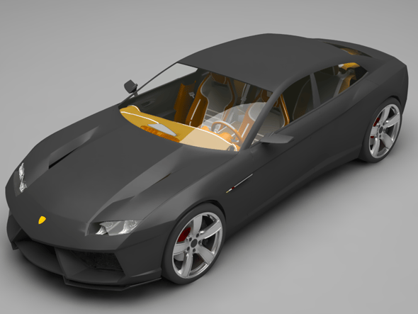 Lamborghini Estoque - 3DOcean Item for Sale