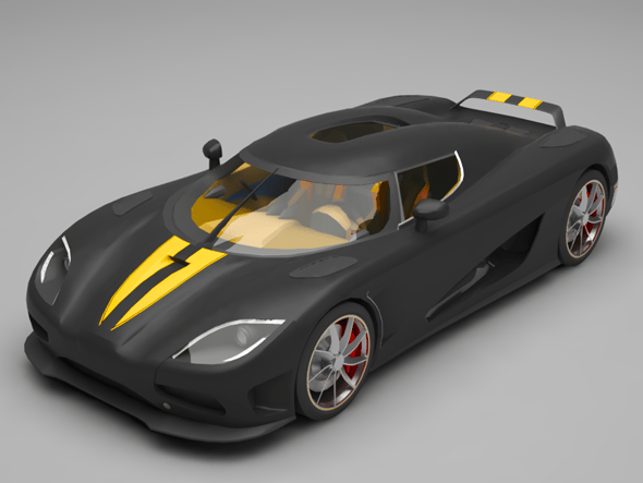 Koenigsegg Agera - 3DOcean Item for Sale