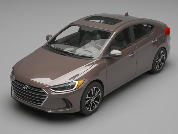 Hyundai Elantra - 3DOcean Item for Sale