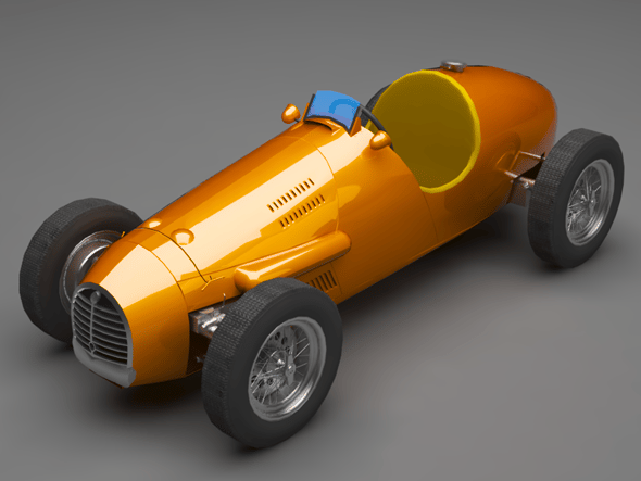 Gordini car - 3DOcean Item for Sale
