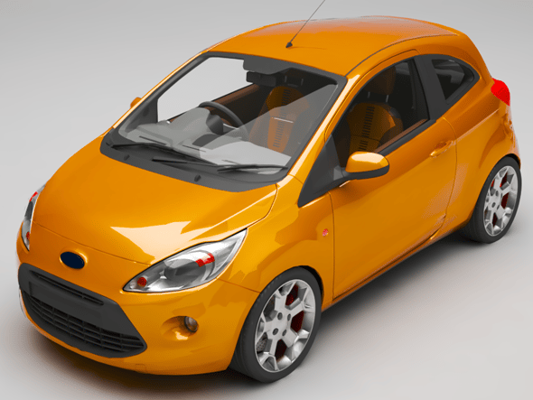 sedan car - 3DOcean Item for Sale