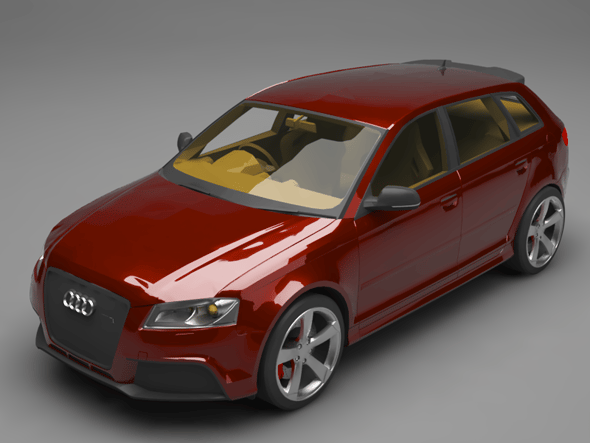 Audi RS3 - 3DOcean Item for Sale