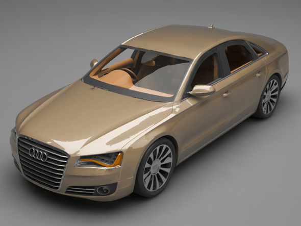 Audi A8 - 3DOcean Item for Sale