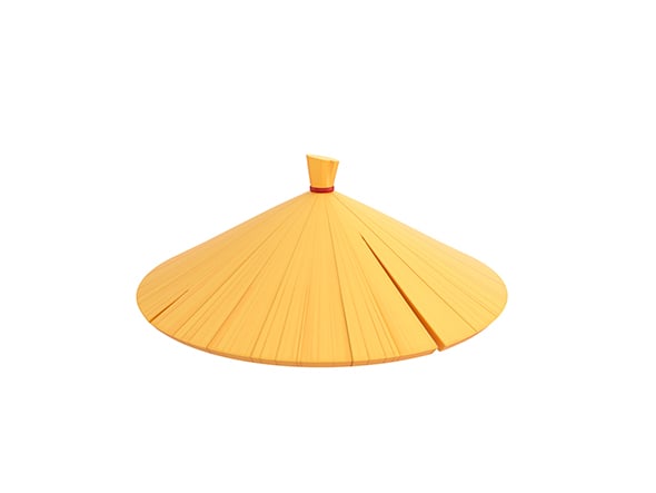 Chinese Conical Hat - 3DOcean Item for Sale