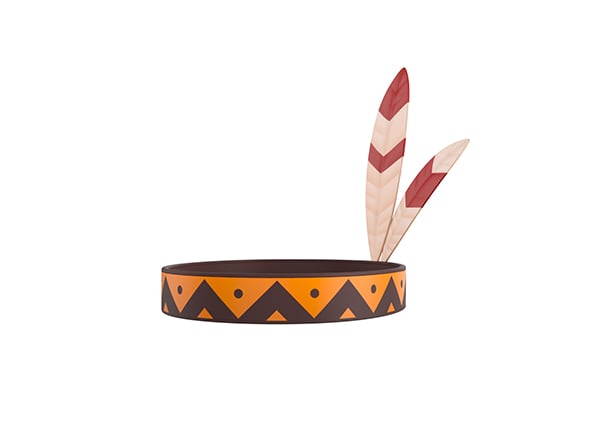 Native American Headband - 3DOcean Item for Sale