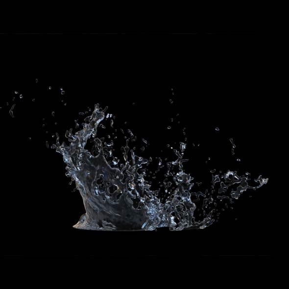 Water Splash - 3DOcean Item for Sale